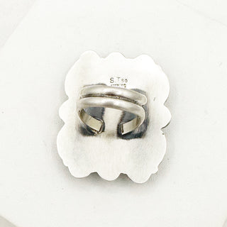 Sheila Tso Size 8 Blackjack Ring