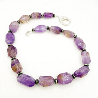 Ametrine and Saucer Pearl Myra Necklace
