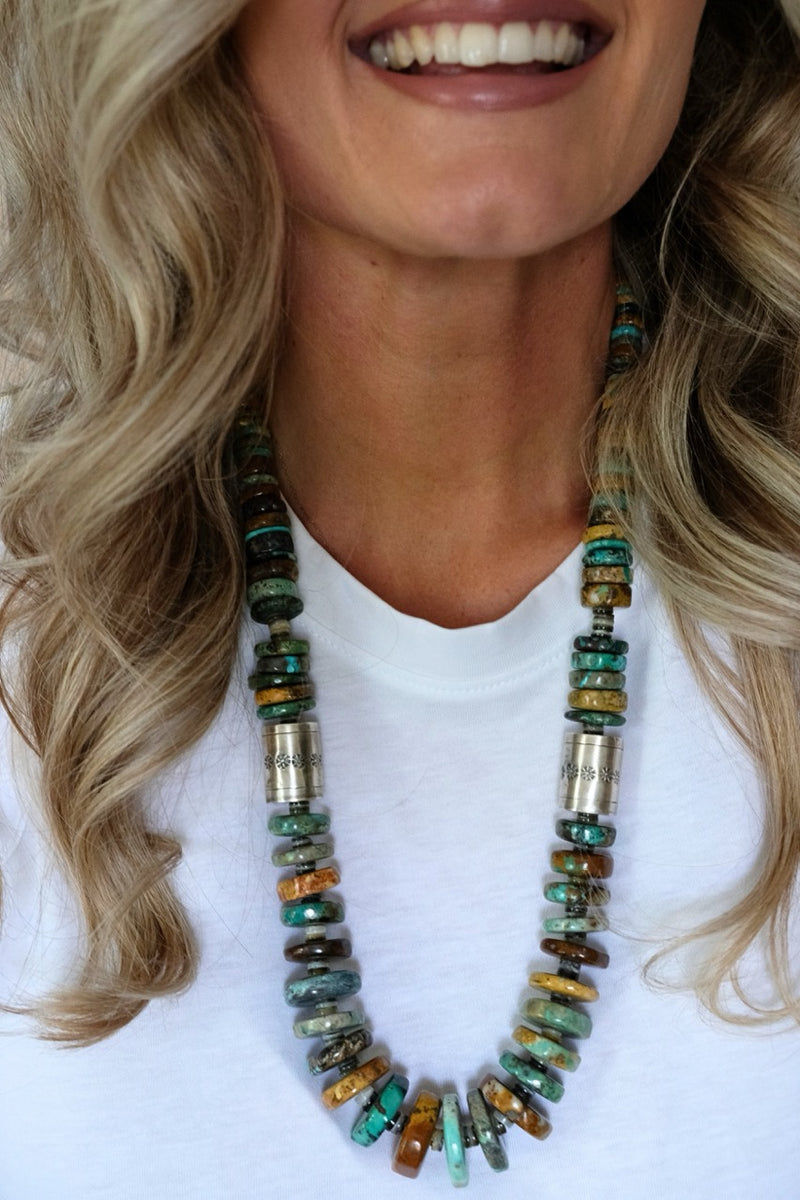 Down to Earth Carico Lake Beaded Necklace