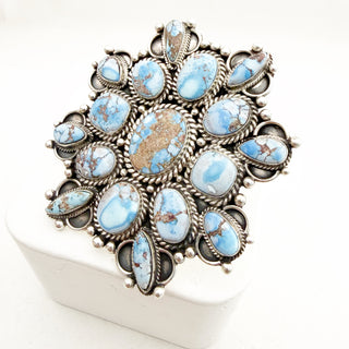 TYLER BROWN GIANT GOLDEN HILLS CLUSTER RING