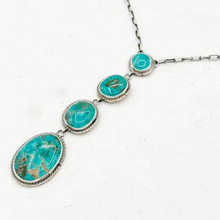 Justine Tso Royston 4 Stone Lariat