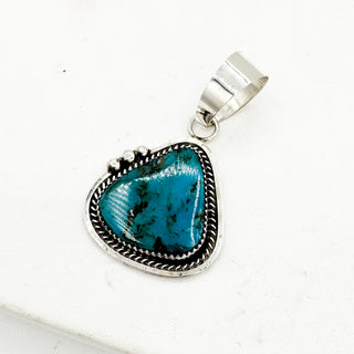 Rare Leslie Nez Bisbee Turquoise Pendants
