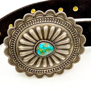 Rare Elgin Tom One Of A Kind Sonoran Gold Concho Belt