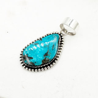 Rare Leslie Nez Bisbee Turquoise Pendants