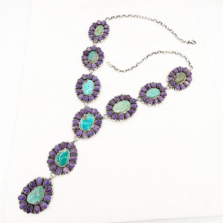 Sheila TSO 9 Cluster Mega Necklace
