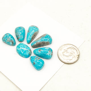 High-grade Persian Turquoise Cabochon Suites