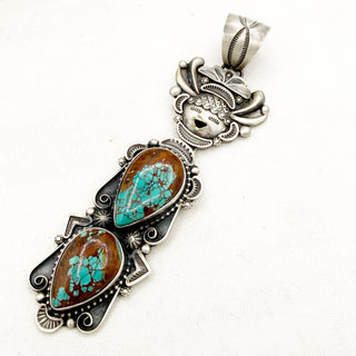 Ronald Tom Pilot Mountain Two Stone Maiden Pendant