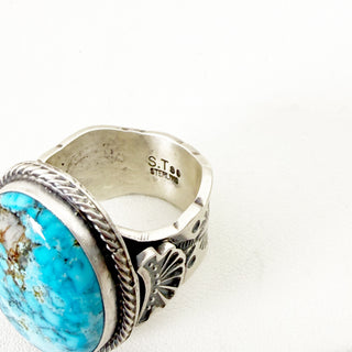 The Blue Weather Ring by Sheila Tso