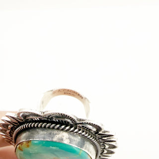 Green Thunderstorm Andy Cadman Collector Grade Royston Ring