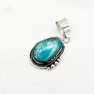 Rare Leslie Nez Bisbee Turquoise Pendants