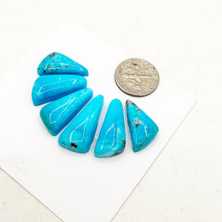 High-grade Persian Turquoise Cabochon Suites