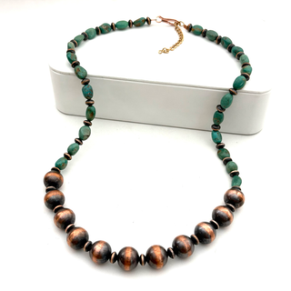 Badass Royston and Chunky Copper NP Necklace