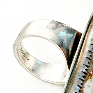The Desert River Ring by Ramona Laloma