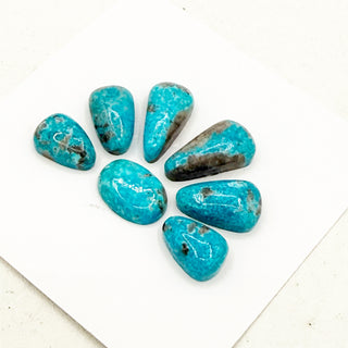 High-grade Persian Turquoise Cabochon Suites