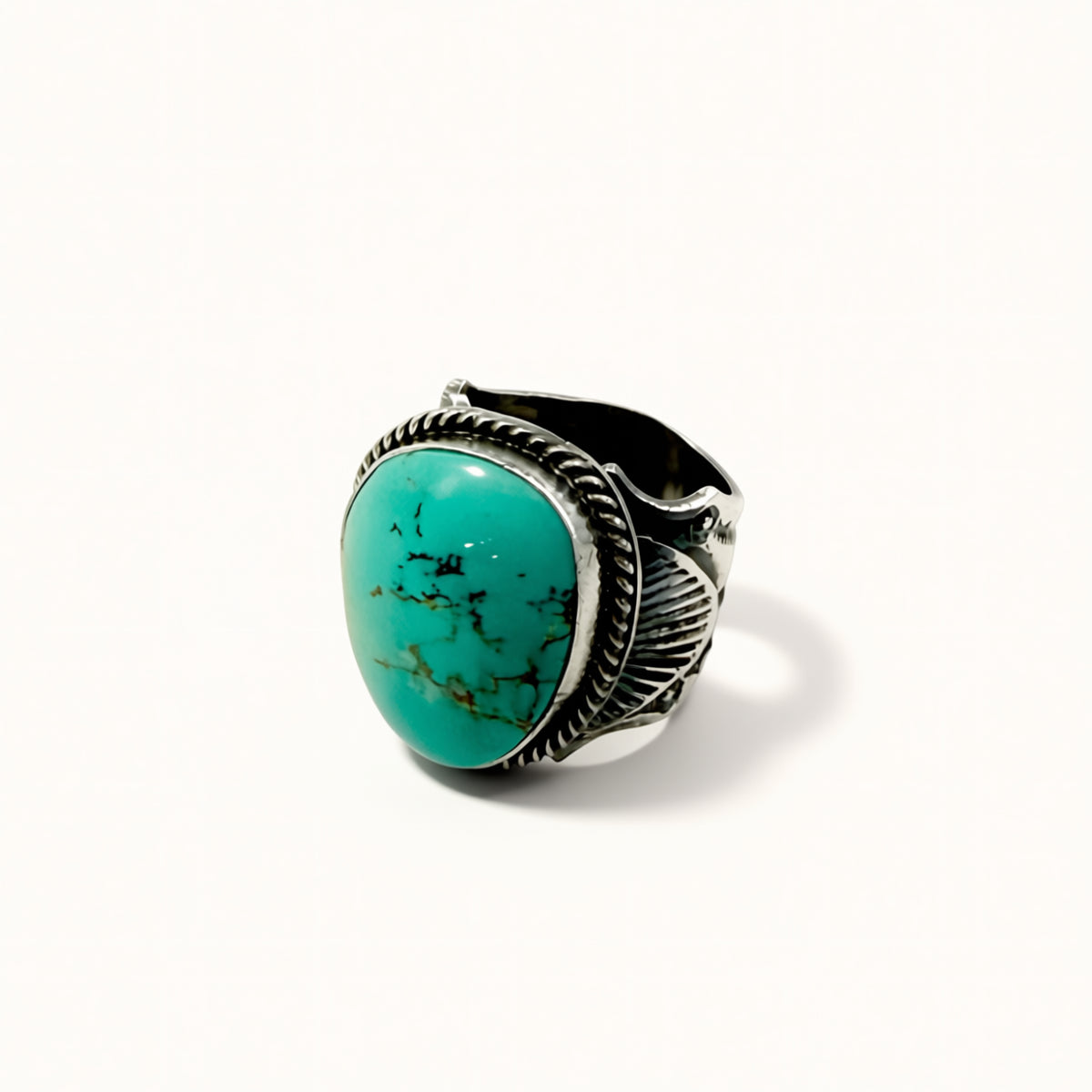 Turquoise Haze Andy Cadman Nila Signet Ring