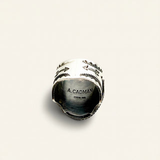 Turquoise Haze Andy Cadman Nila Signet Ring