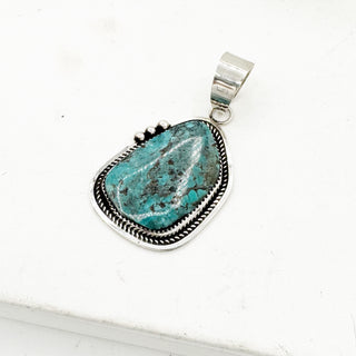 Rare Leslie Nez Bisbee Turquoise Pendants