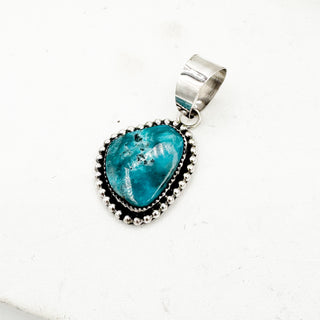 Rare Leslie Nez Bisbee Turquoise Pendants