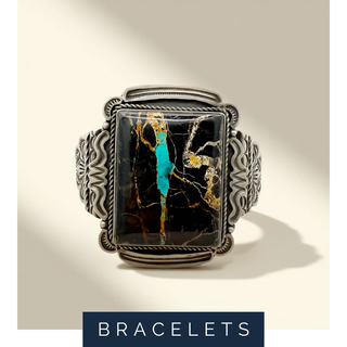 Decorative bracelet with intricate design on a beige background