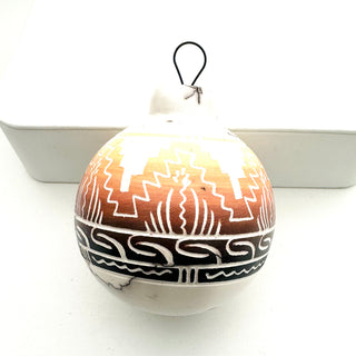 Etched Ornaments by Vanessa Charlie