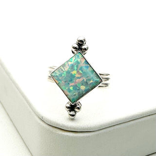 Spider Opal Ring