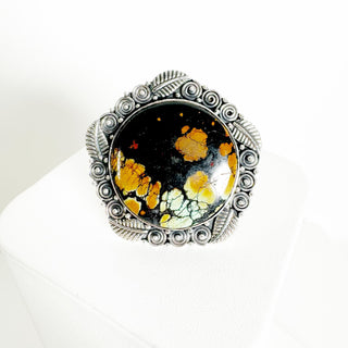 Spring Equinox Webbed Blackjack Ring