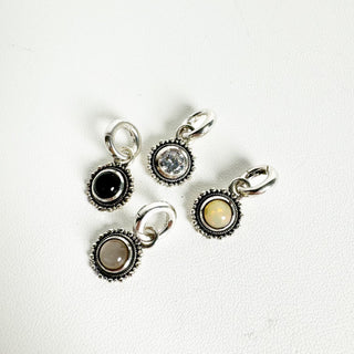 Bebe Gemstone Bubble Charms