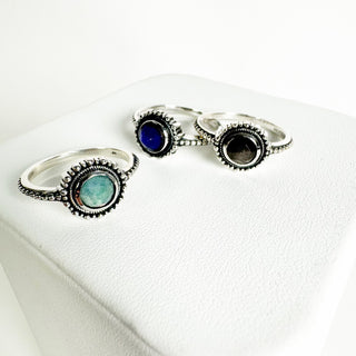 Gemstone Bubble Ring