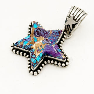 Patrick Yazzie Star Pendants