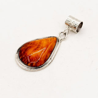 Gregg Yazzie Autumn Orange Spiny Pendants