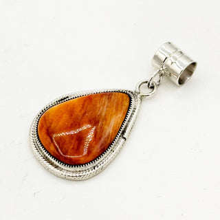 Gregg Yazzie Autumn Orange Spiny Pendants