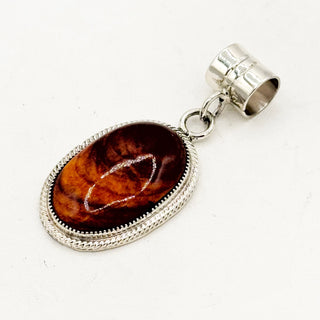 Gregg Yazzie Autumn Orange Spiny Pendants