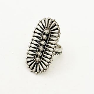 Silver Cluster Crawler Ring by Charles Johnson