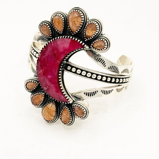 Eclipse Cuff in Ruby and Sunstone