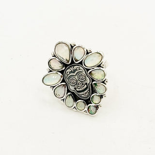 Hespera Sugar Skull Cluster Rings