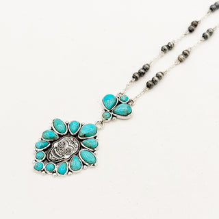 Hespera Sugarskull Cluster Necklace