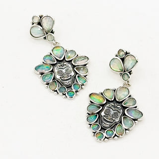 Hespera Sugarskull Cluster Earrings