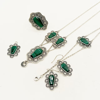 Hespera Coffin Collection - Malachite