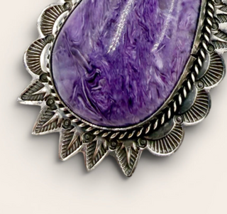 The Violet Oracle Pendant by Andy Cadman